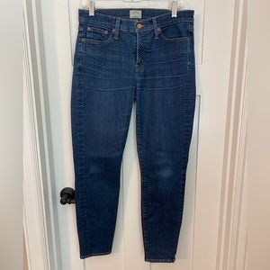 J Crew 8” Toothpick Jean | Size 29
